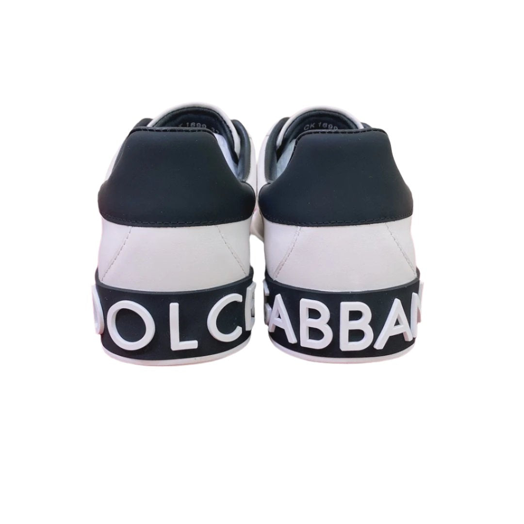 Dolce & Gabbana Portofino Black/White Sneakers