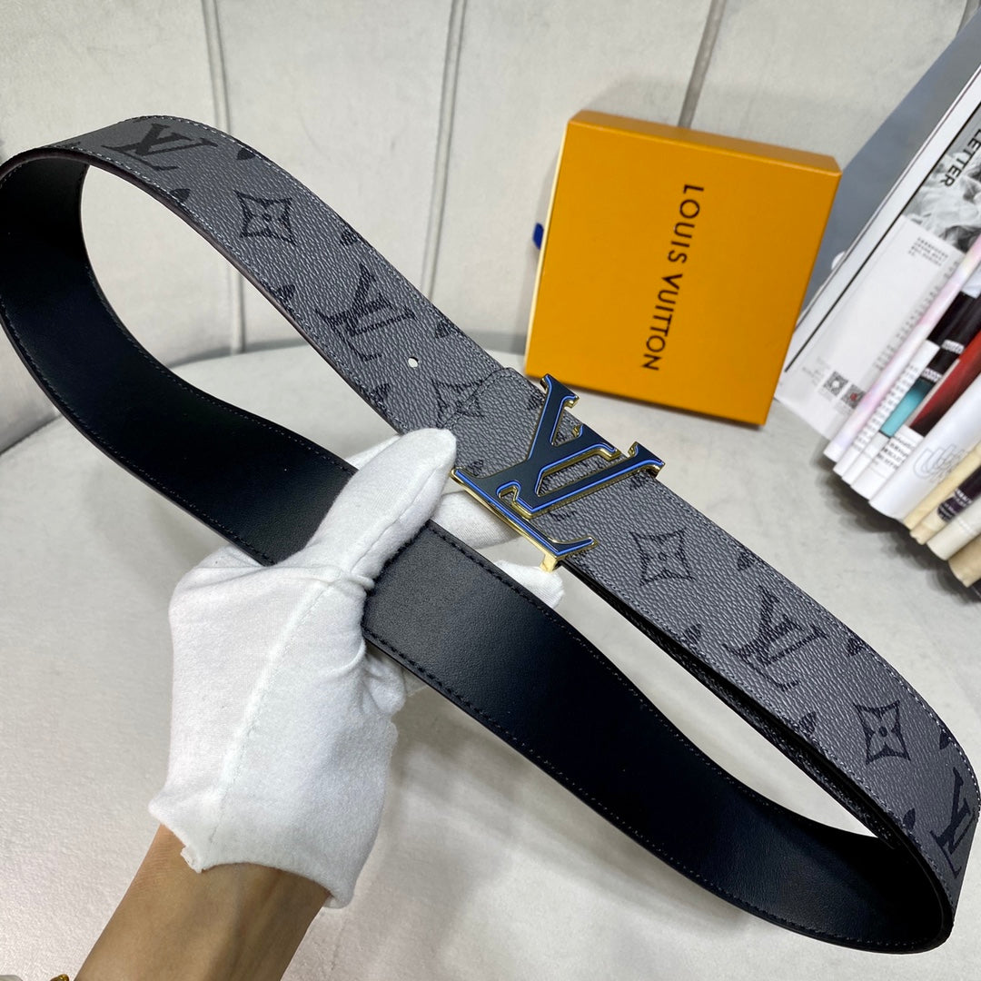 Louis Vuitton LV Logo Monogram Belt