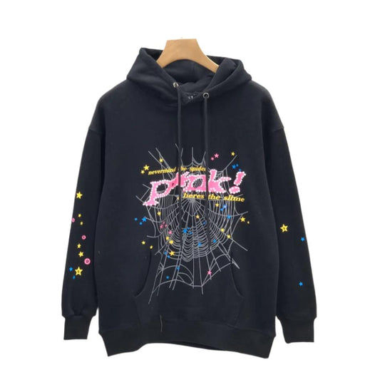 Sp5der Hoodie "P*nk" v2