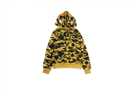 Bape A Bathing Ape Full Zip-Up Yellow Camo