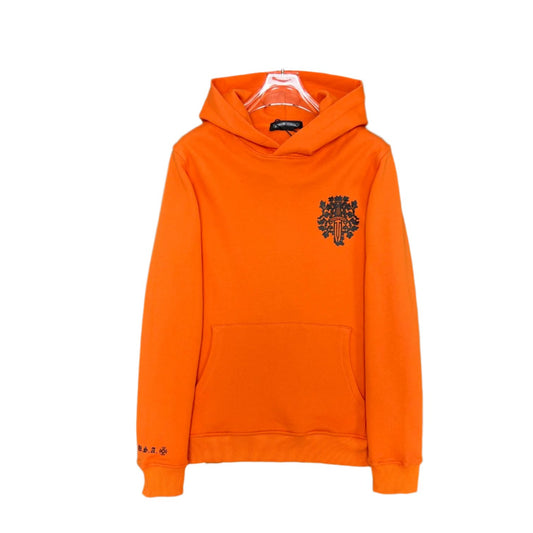 Chrome Hearts Orange "Dagger" Hoodie