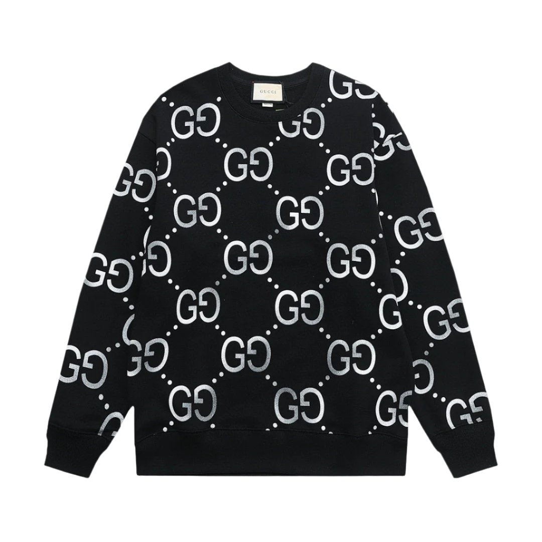 Gucci Logo Pattern Sweater