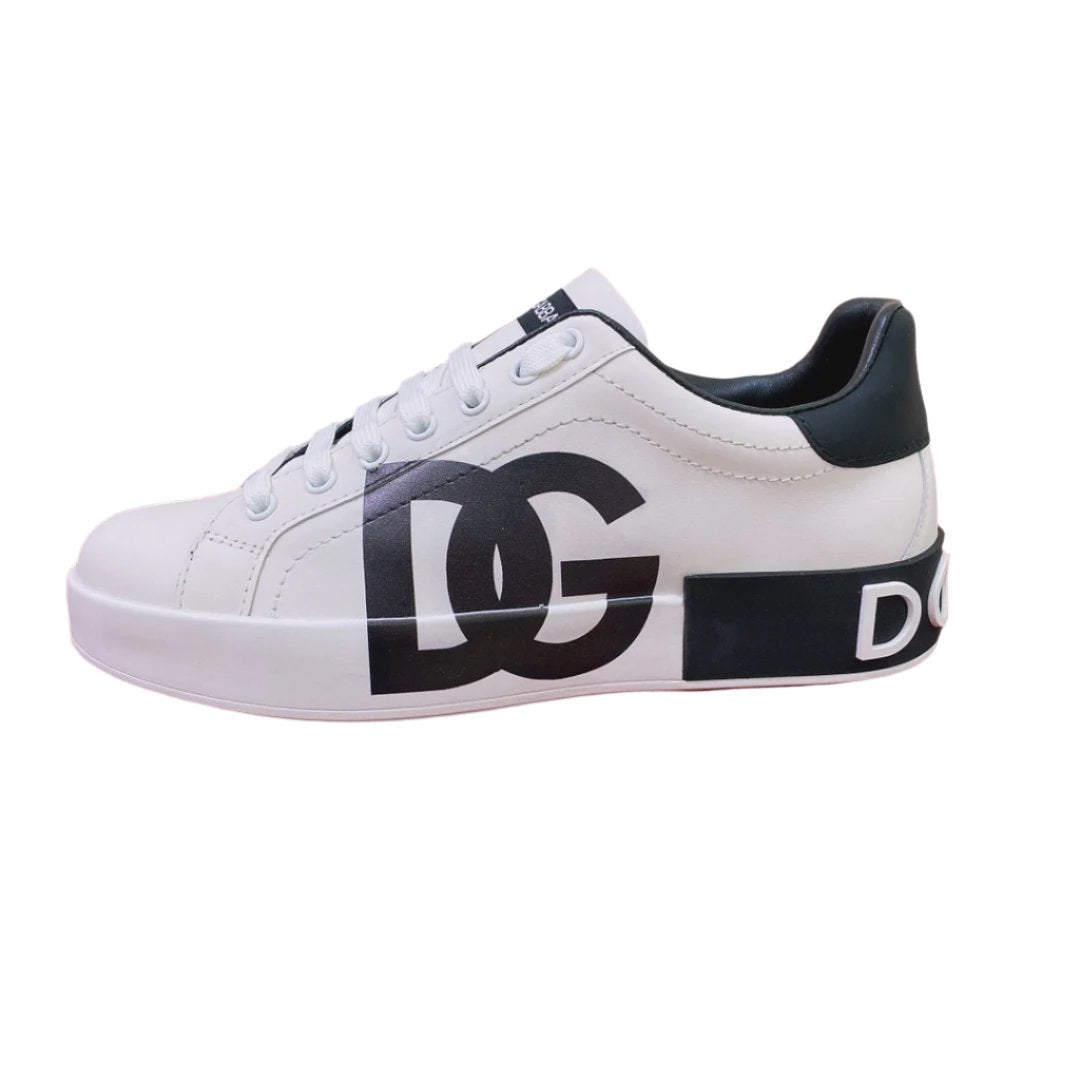 Dolce & Gabbana Portofino Black/White Sneakers