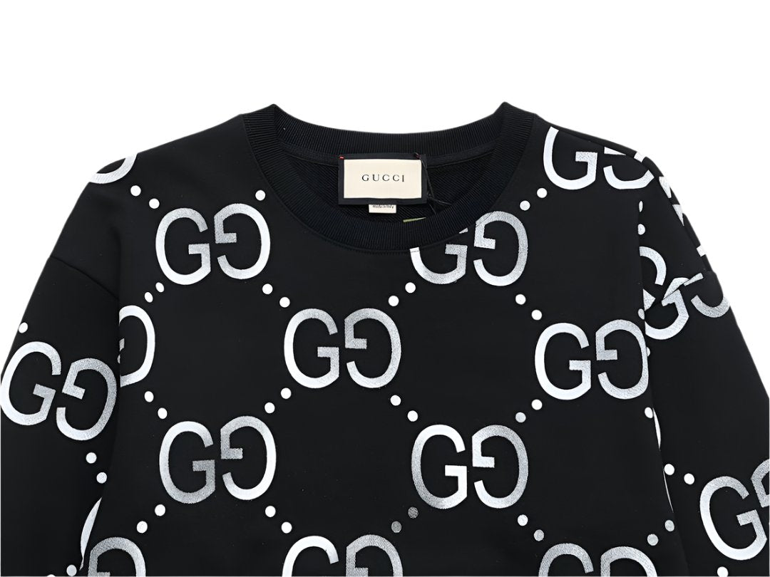 Gucci Logo Pattern Sweater