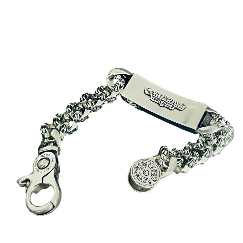 Chrome Hearts Floral Link Bracelet