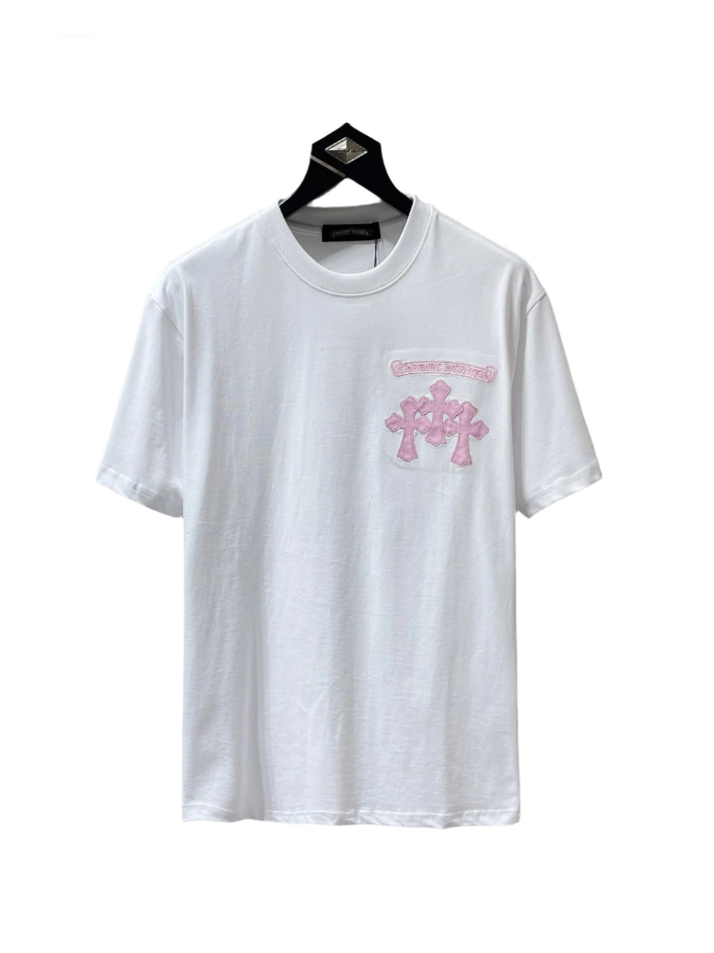 Chrome Hearts x Matty Boy "Caution" White T-Shirt