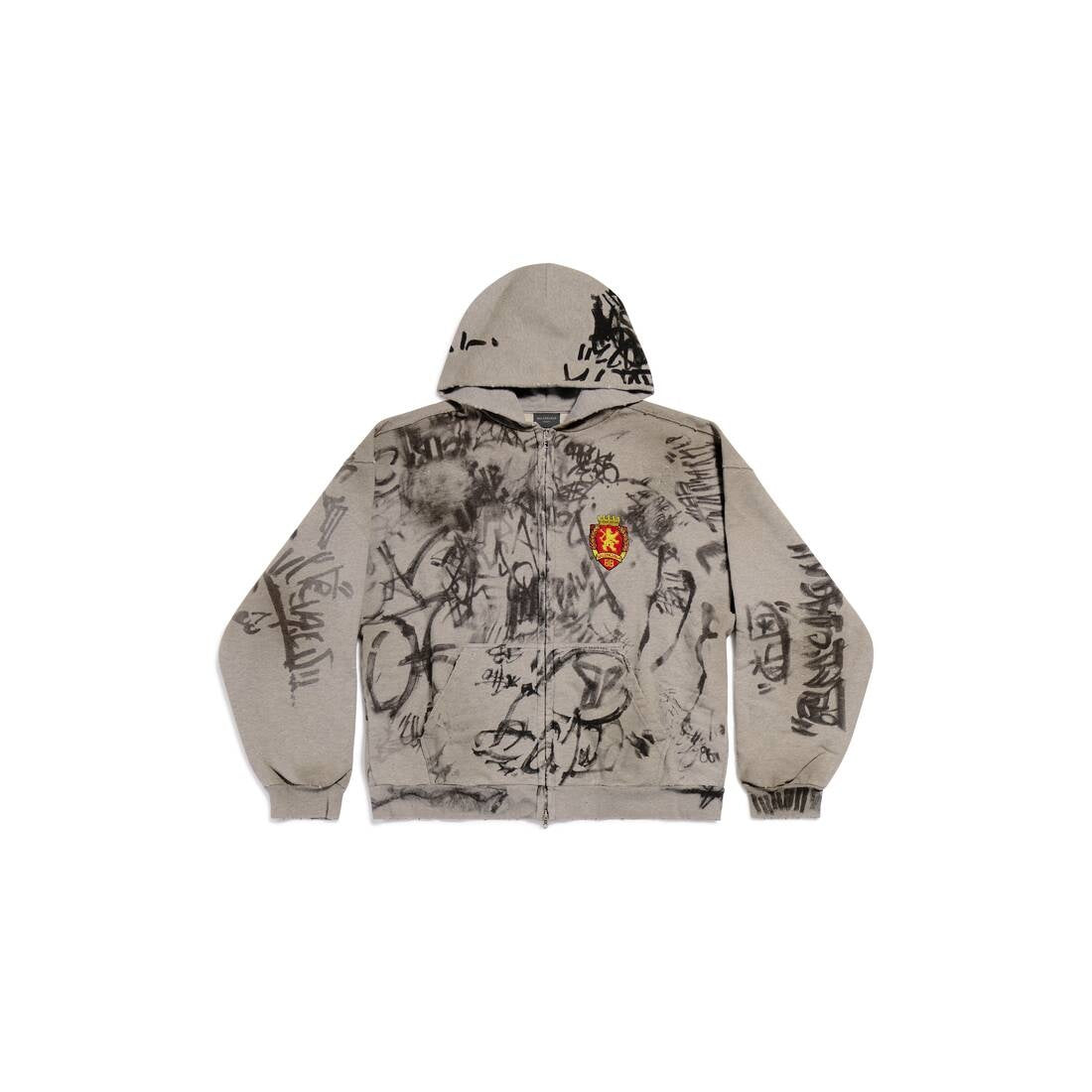 Balenciaga Skater Graffiti Hoodie