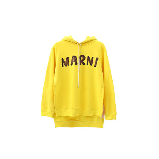 Marni Brushed Logo Designer Hoodie