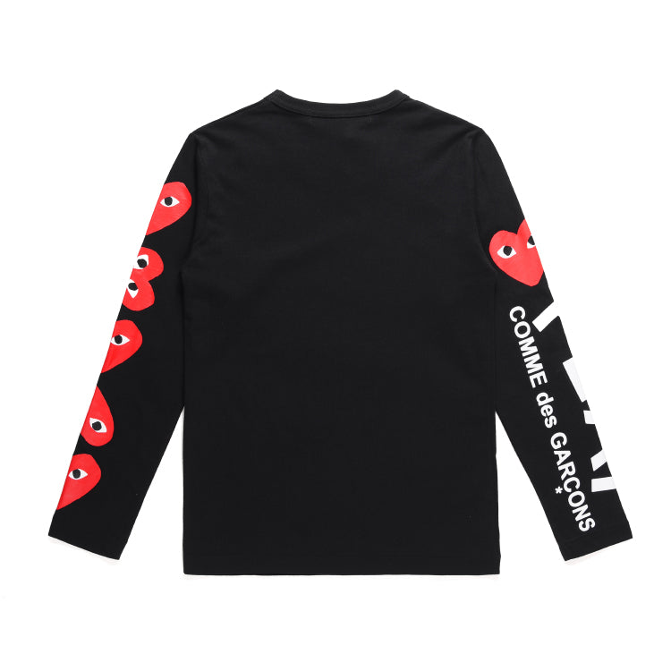 Comme des Garçons Heart Logo Longsleeve Shirt