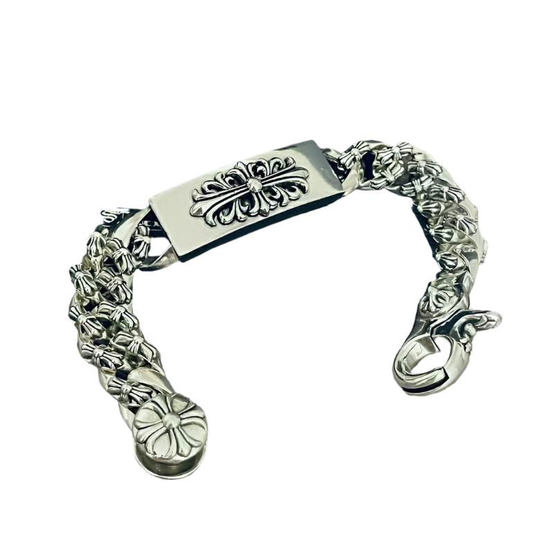 Chrome Hearts Floral Link Bracelet