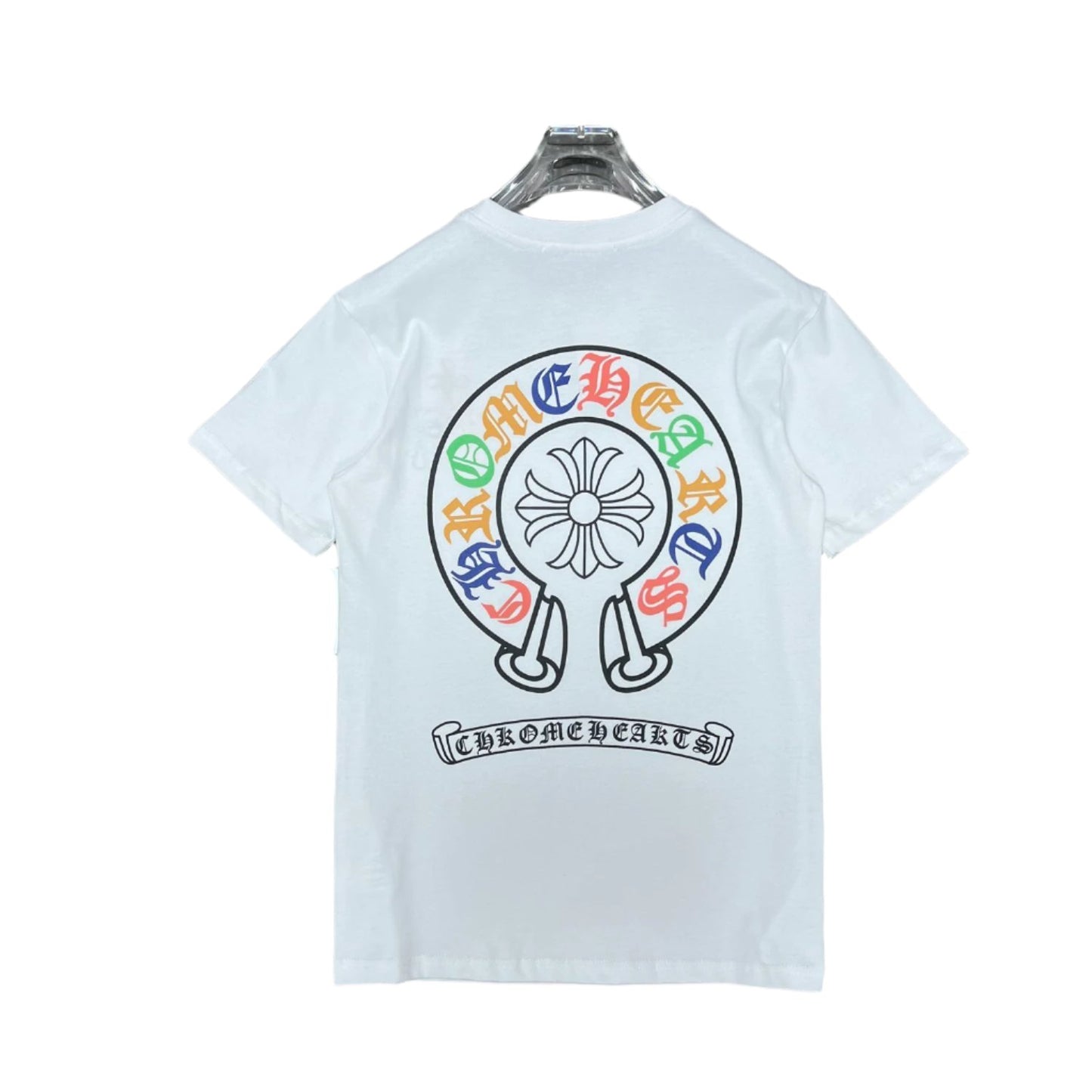 Chrome Hearts Multicolor Horse Shoe Graphic T-Shirt