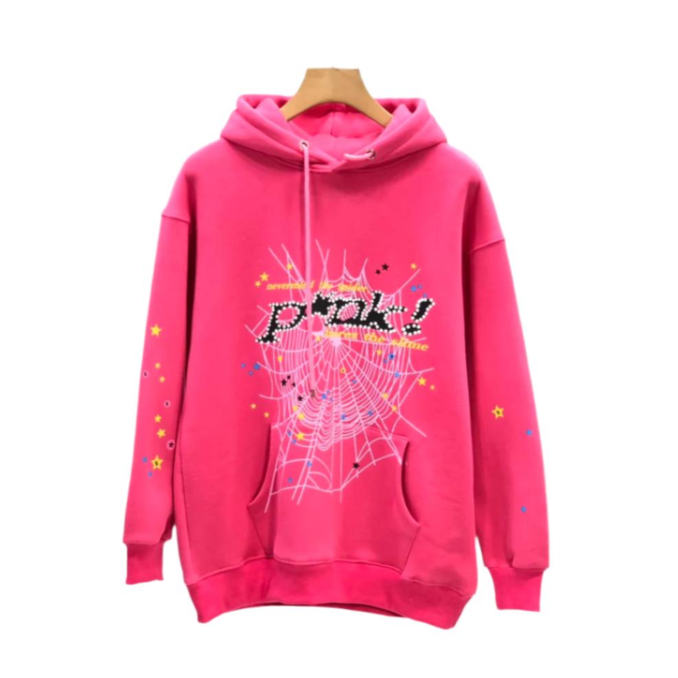 Sp5der Hoodie "P*nk" v2