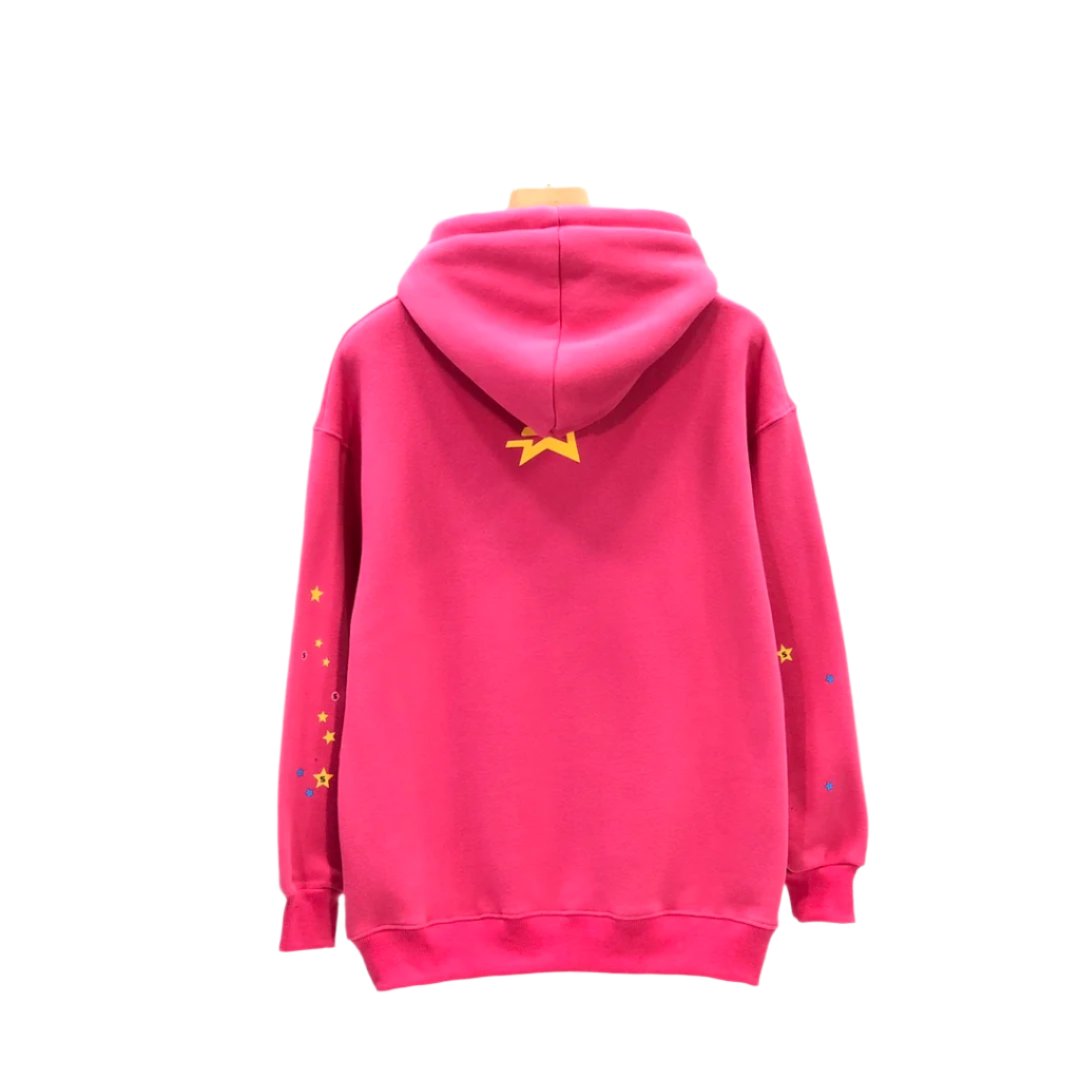 Sp5der Hoodie "P*nk" v2