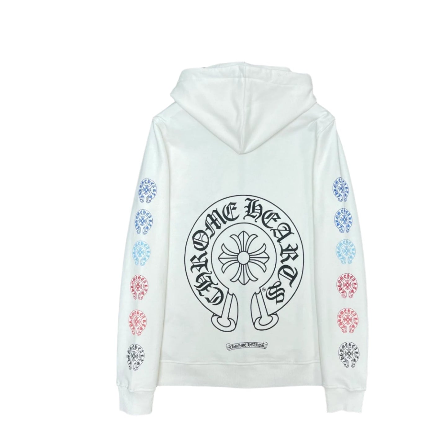 Chrome Hearts Multi-Color Horse Shoe Zip-Up Hoodie