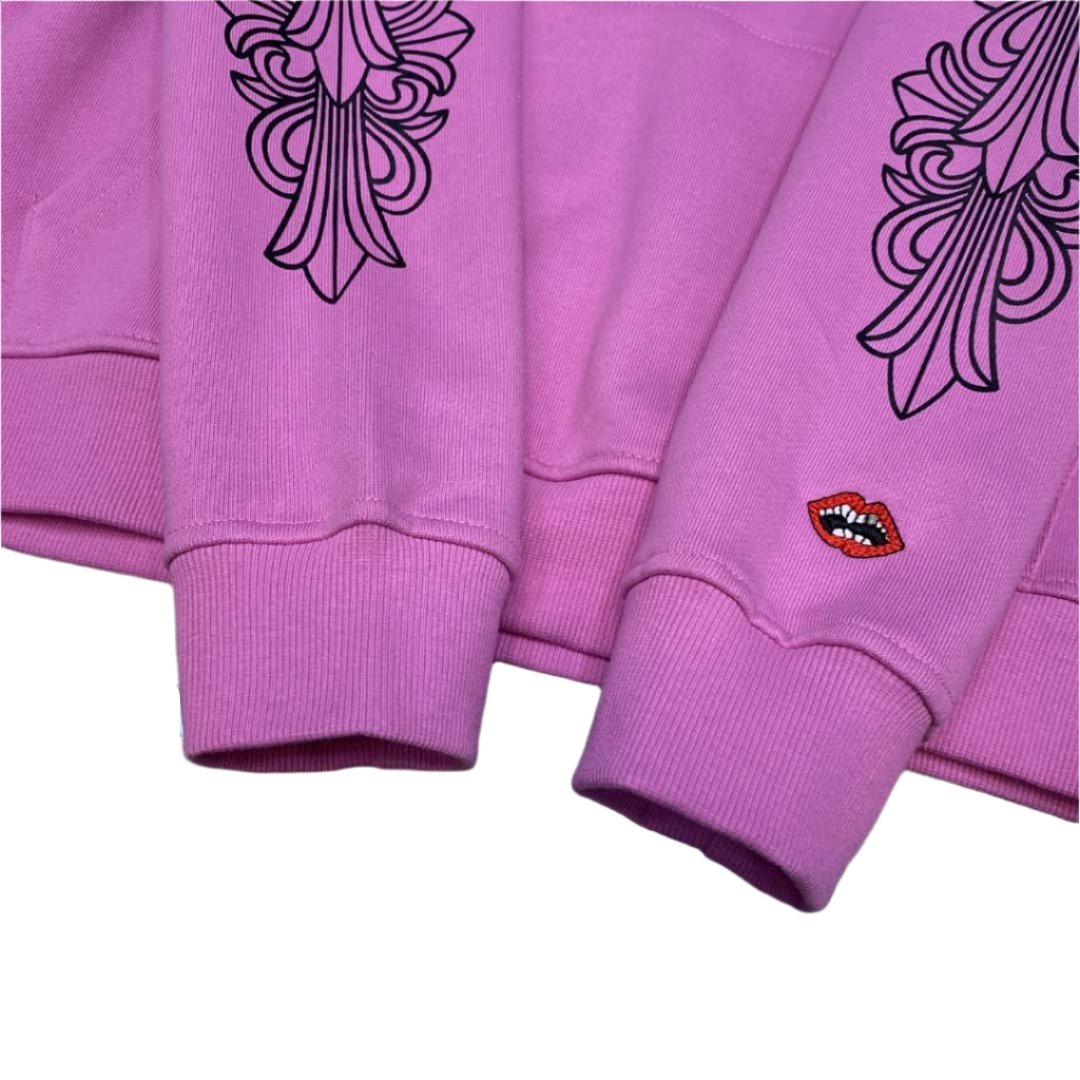 Chrome Hearts x Matty Boy Pink Web Hoodie