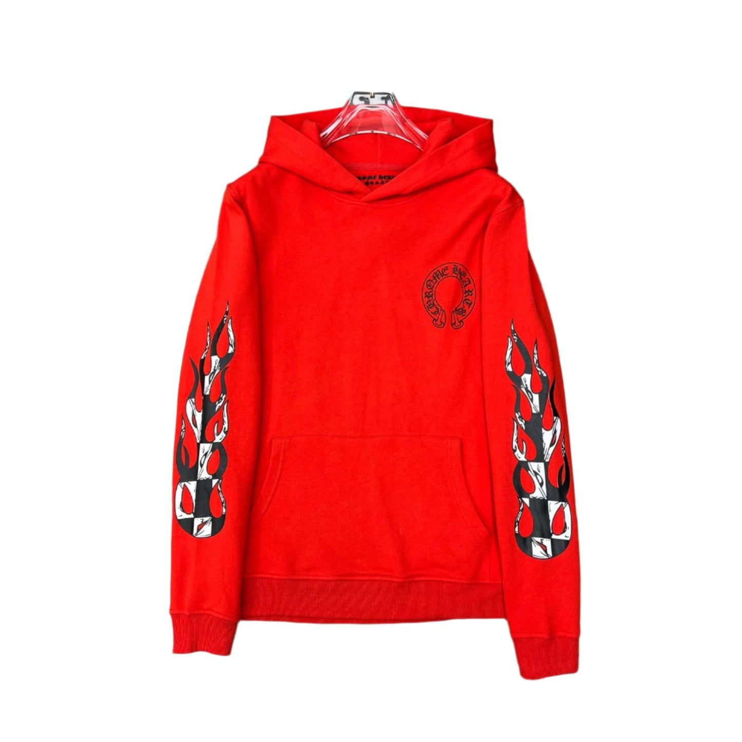 Chrome Hearts x Matty Boy Flame Graphic Red Hoodie