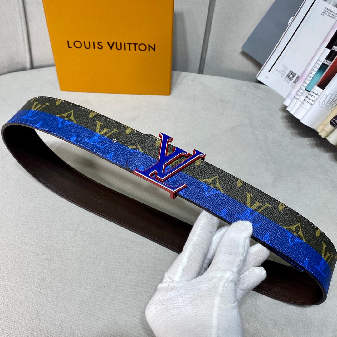 Louis Vuitton LV Logo Monogram Belt