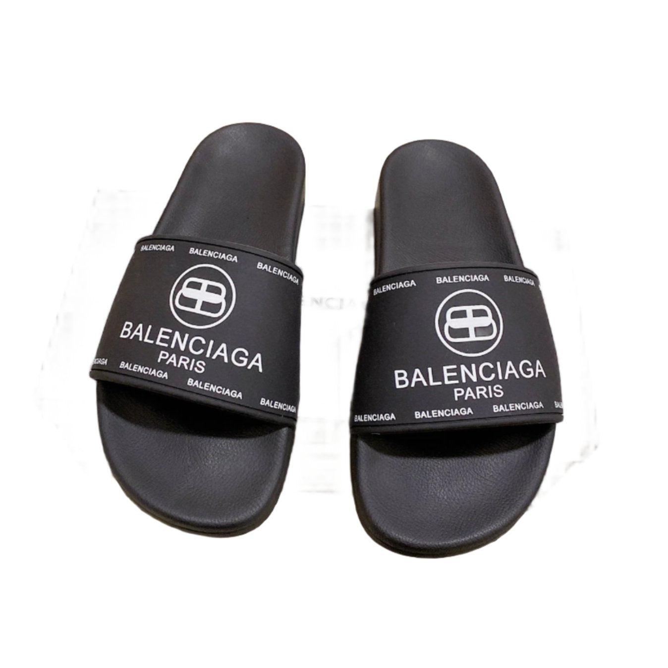 Balenciaga Paris BB Logo Slides