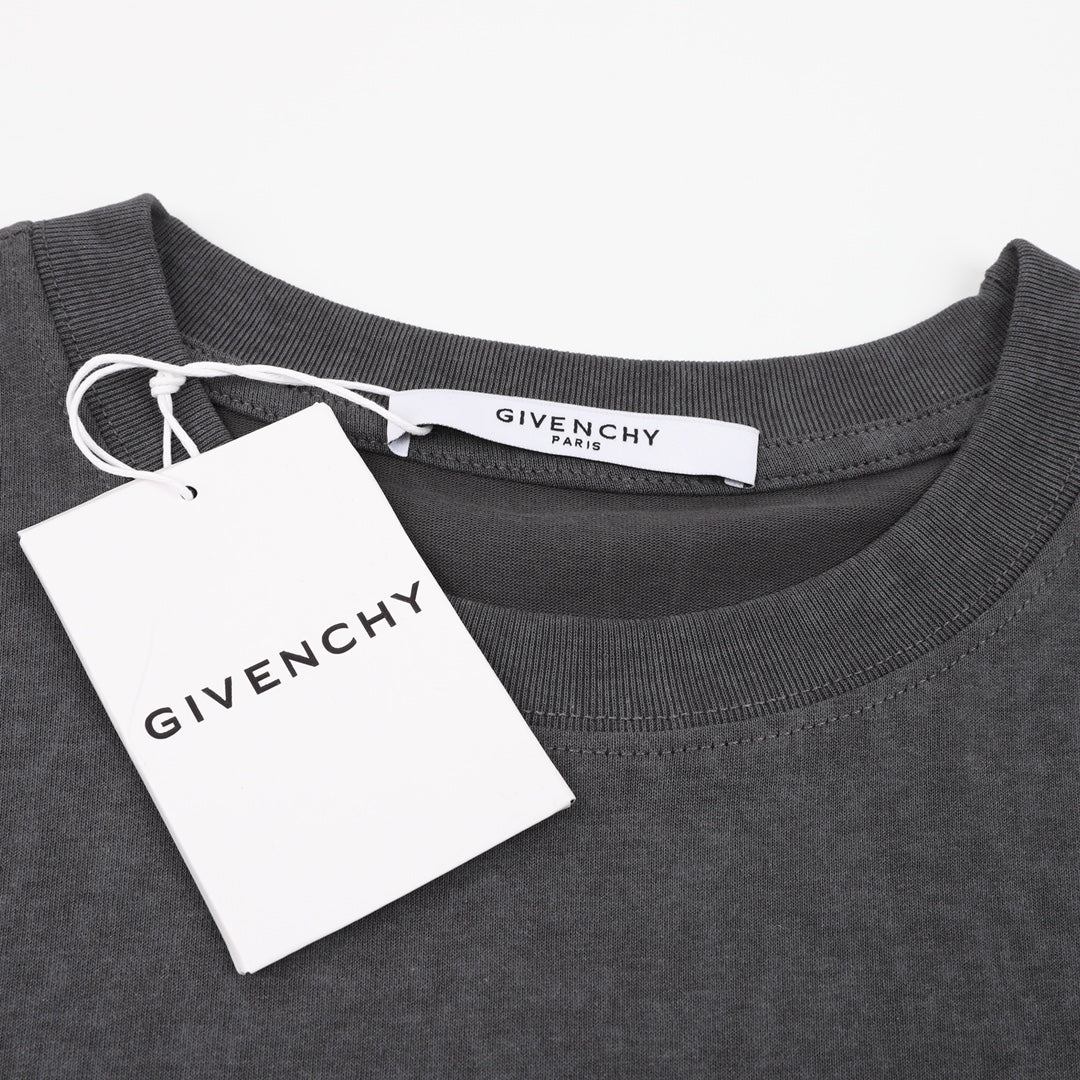 Givenchy 4 Star Graphic Grey T-Shirt