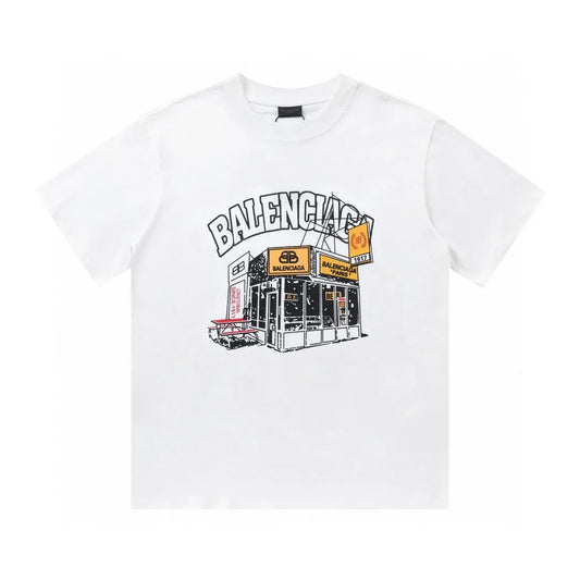 Balenciaga Paris Store Graphic T-Shirt