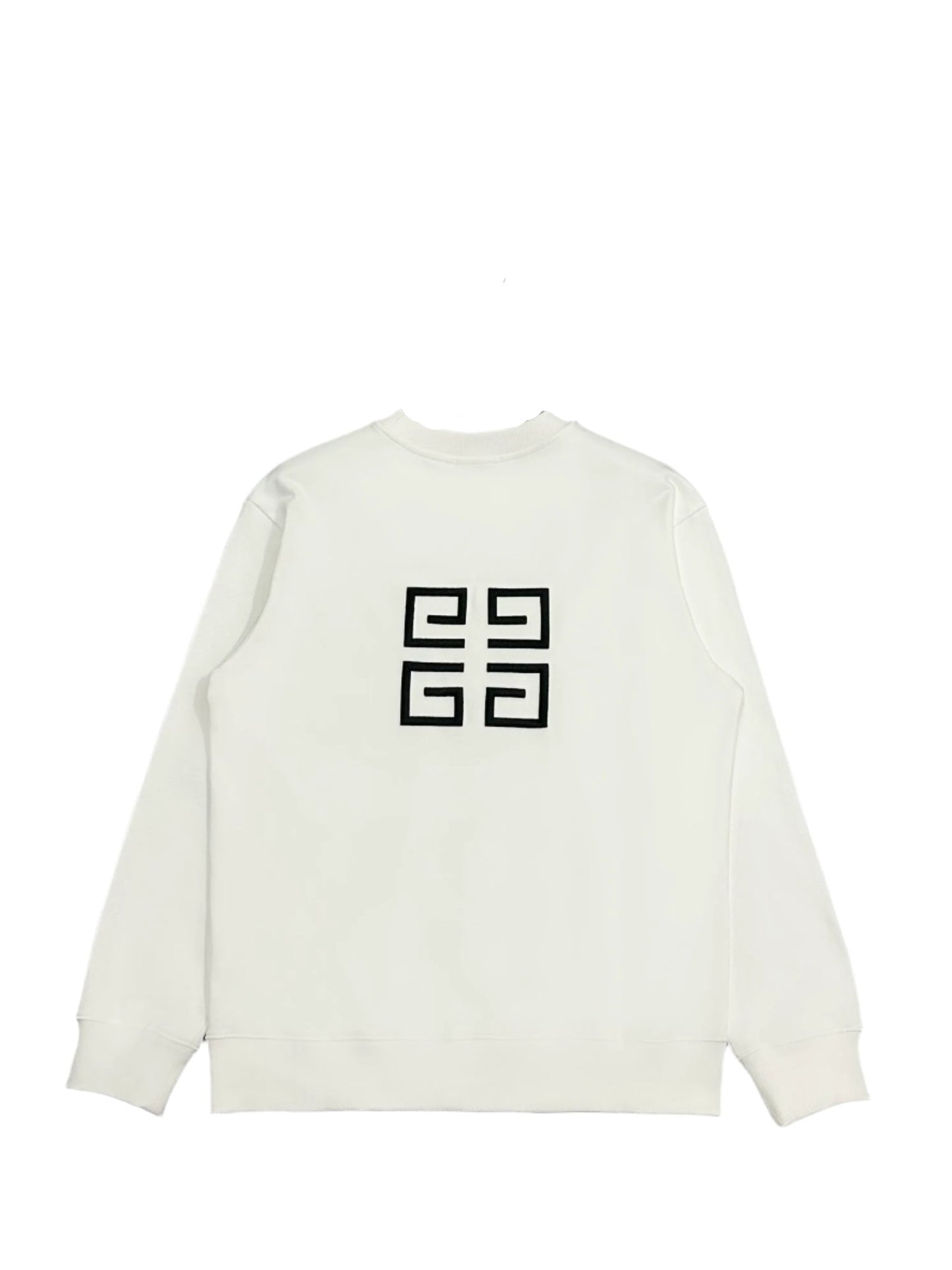 Givenchy Logo White Crewneck Sweater